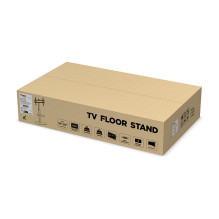 EQUIP 650613 TV-Bodenständer Min. 94 cm (37") Max. 190,5 cm (75") Max. VESA 600 x 400 mm 40 kg Schwarz EQUIP 650613 TV-Bodenständer Min. 94 cm (37") Max. 190,5 cm (75") Max. VESA 600 x 400 mm 40 kg Schwarz