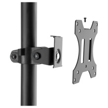 EQUIP 650171 Multimedia-Wagen Min. 43,2 cm (17") Max. 81,3 cm (32") Max. VESA 100 x 100 8 kg Schwarz EQUIP 650171 Multimedia-Wagen Min. 43,2 cm (17") Max. 81,3 cm (32") Max. VESA 100 x 100 8 kg Schwarz