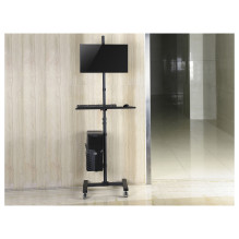 EQUIP 650171 Multimedia-Wagen Min. 43,2 cm (17") Max. 81,3 cm (32") Max. VESA 100 x 100 8 kg Schwarz EQUIP 650171 Multimedia-Wagen Min. 43,2 cm (17") Max. 81,3 cm (32") Max. VESA 100 x 100 8 kg Schwarz