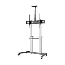 EQUIP 650631 TV-Wagen Min. 152,4 cm (60") Max. 2,54 m (100") Max. VESA 1000 x 600 mm 100 kg Schwarz EQUIP 650631 TV-Wagen Min. 152,4 cm (60") Max. 2,54 m (100") Max. VESA 1000 x 600 mm 100 kg Schwarz