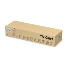 EQUIP 650631 TV-Wagen Min. 152,4 cm (60") Max. 2,54 m (100") Max. VESA 1000 x 600 mm 100 kg Schwarz EQUIP 650631 TV-Wagen Min. 152,4 cm (60") Max. 2,54 m (100") Max. VESA 1000 x 600 mm 100 kg Schwarz