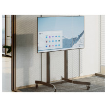 EQUIP 650632 Bodenstandhalter Min. 139,7 cm (55") Max. 2,54 m (100") Max. VESA 800 x 600 mm 120 kg Schwarz