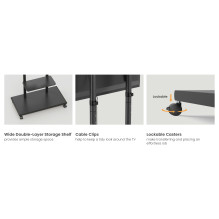 EQUIP 650635 Bodenstandhalter Min. 127 cm (50") Max. 2,29 m (90") Max. VESA 600 x 400 mm 60 kg Schwarz EQUIP 650635 Bodenstandhalter Min. 127 cm (50") Max. 2,29 m (90") Max. VESA 600 x 400 mm 60 kg Schwarz