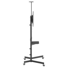EQUIP 650636 Bodenstandhalter Min. 94 cm (37") Max. 177,8 cm (70") Max. VESA 600 x 400 mm 70 kg Schwarz EQUIP 650636 Bodenstandhalter Min. 94 cm (37") Max. 177,8 cm (70") Max. VESA 600 x 400 mm 70 kg Schwarz