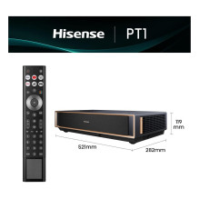 Hisense Germany GmbH PT1 16:9 UHD 4K (3840x2160) Laser DisplayPort HDMI WIFI RJ45 SmartTV Speaker Hisense Germany GmbH PT1 16:9 UHD 4K (3840x2160) Laser DisplayPort HDMI WIFI RJ45 SmartTV Speaker
