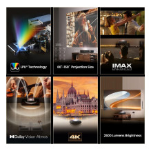 Hisense Germany GmbH PT1 16:9 UHD 4K (3840x2160) Laser DisplayPort HDMI WIFI RJ45 SmartTV Speaker Hisense Germany GmbH PT1 16:9 UHD 4K (3840x2160) Laser DisplayPort HDMI WIFI RJ45 SmartTV Speaker