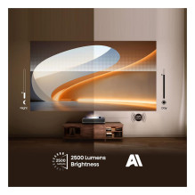 Hisense Germany GmbH PT1 16:9 UHD 4K (3840x2160) Laser DisplayPort HDMI WIFI RJ45 SmartTV Speaker Hisense Germany GmbH PT1 16:9 UHD 4K (3840x2160) Laser DisplayPort HDMI WIFI RJ45 SmartTV Speaker