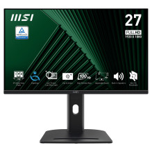 68,6 cm (27") 1920 x 1080 Pixel MSI 9S6-3PC39M-053 16:9 Full HD IPS 4 ms 100 Hz DisplayPort HDMI Pivot Height VESA 