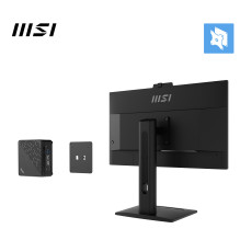 68,6 cm (27") 2560 x 1440 Pixel MSI 9S6-3PC8CM-001 16:9 Wide Quad HD IPS 4 ms 100 Hz DisplayPort HDMI USB-Hub Pivot