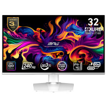 80 cm (31.5") 3840 x 2160 Pixel MSI 9S6-3DD29A-022 16:9 4K Ultra HD QD-OLED 0,03 ms 240 Hz HDR DisplayPort HDMI USB