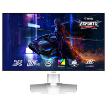 68,6 cm (27") 2560 x 1440 Pixel MSI 9S6-3CF99T-001 16:9 Wide Quad HD Rapid IPS 0,5 ms 200 Hz HDR DisplayPort HDMI P