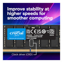 32GB Crucial Modul SO DIMM 262-PIN 32GB Crucial Modul SO DIMM 262-PIN