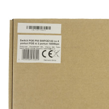 POE switch PNI SWPOE142 with 4 POE ports and 2 100Mbps, 1.2 Gbps ports POE switch PNI SWPOE142 with 4 POE ports and 2 100Mbps, 1.2 Gbps ports