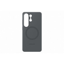 Telefonų Dėklas - Samsung Galaxy S26 Ultra Silikoninis Magnetinis Dėklas, Belaidis Įkrovimas, Juodas