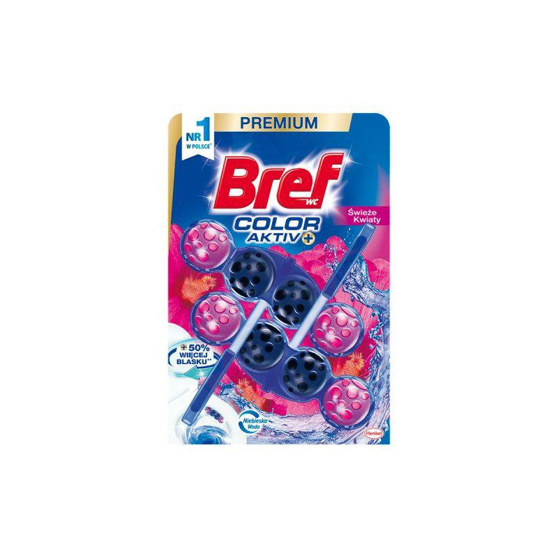 WC CLEANER FRESHENER CA FLOWER 2X50G