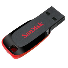 SanDisk Cruzer Blade USB flash drive 128 GB USB Type-A 2.0 Black, Red SanDisk Cruzer Blade USB flash drive 128 GB USB Type-A 2.0 Black, Red
