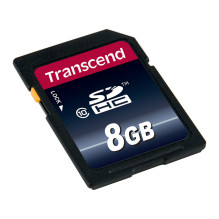 Transcend TS8GSDHC10 memory card Transcend TS8GSDHC10 memory card