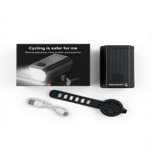 iLike JOHORSE USB Rechargeable Bike Headlight with 120dB Electric Horn, 300LM 4 LED Bicycle Front Light, 7 Lighting Mode iLike JOHORSE USB Rechargeable Bike Headlight with 120dB Electric Horn, 300LM 4 LED Bicycle Front Light, 7 Lighting Mode