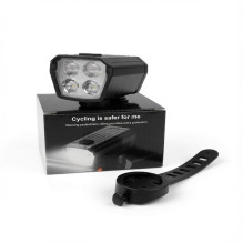 iLike JOHORSE USB Rechargeable Bike Headlight with 120dB Electric Horn, 300LM 4 LED Bicycle Front Light, 7 Lighting Mode iLike JOHORSE USB Rechargeable Bike Headlight with 120dB Electric Horn, 300LM 4 LED Bicycle Front Light, 7 Lighting Mode