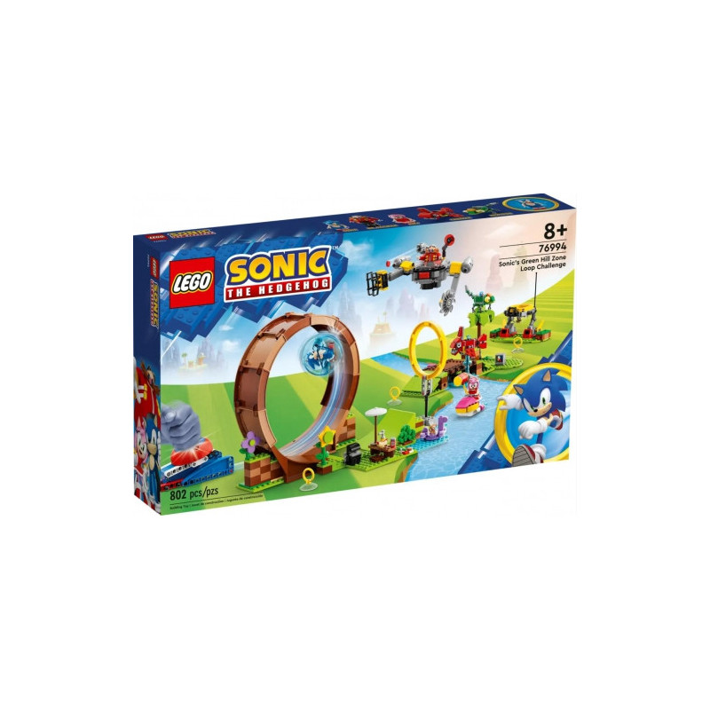 Žaislai, Žaidimai ir Kolekcionuojami Daiktai - Lego 76994 Sonic Green Hill Zone Loop Challenge Set