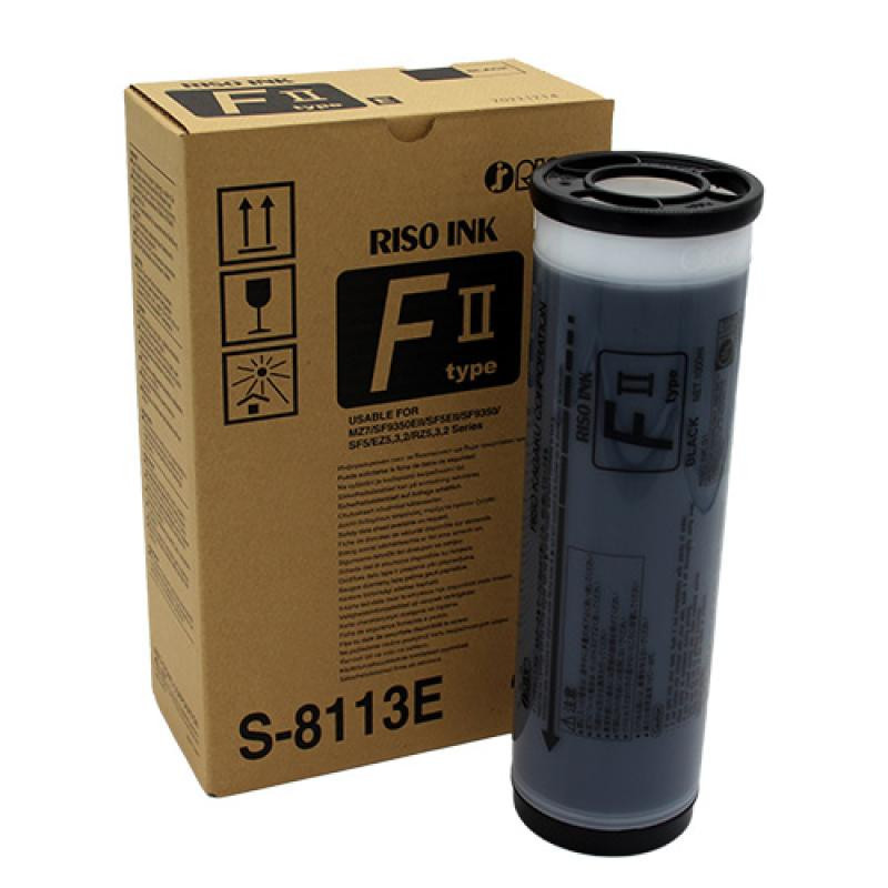 Ink Cartridge - Riso F-Type Z-Type EZ-Type S-8113E 1000ml Black