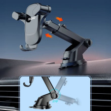 Dudao Dudao F5PRO+ Car Holder with Suction Cup - Black
