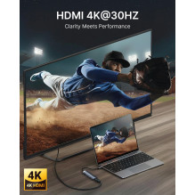 ĮVESTIES / IŠVESTIES VAIZDO SIŲSTUVAS / IMTUVAS / HDMI JUODAS ADKB0 VENTION