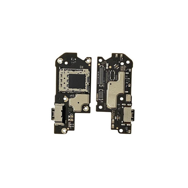 Lanksčioji jungtis Xiaomi Redmi Note 12 Pro+ 5G įkrovimo kontakto su mikrofonu originalus (service pack)