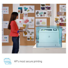 HP Color LaserJet Enterprise M554dn Printer