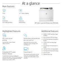 HP Color LaserJet Enterprise M554dn Printer