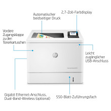 HP Color LaserJet Enterprise M554dn Printer