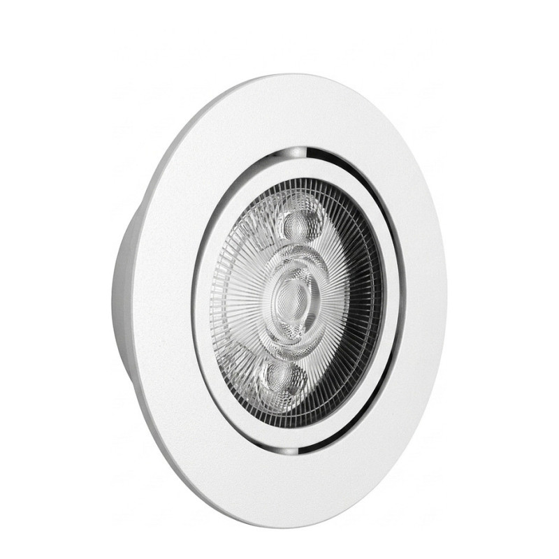 Synergy 21 LED recessed ceiling spotlight Helios white, round and swiveling, neutral white