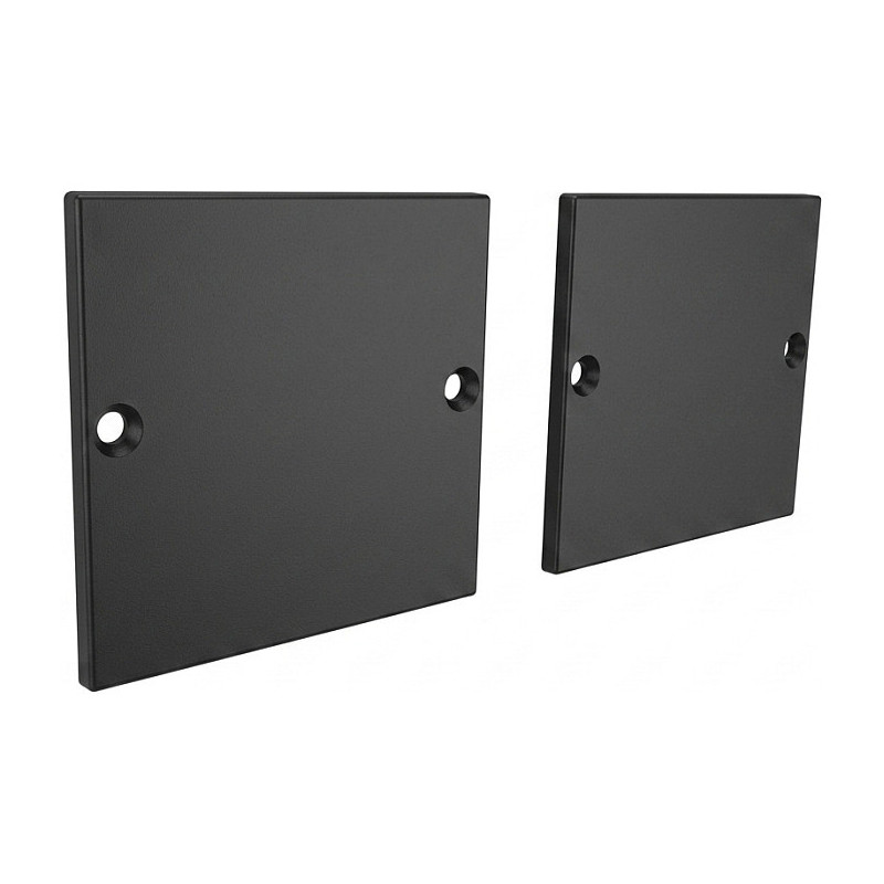 Synergy 21 LED U-profile zub ALU3535 end cap (pair) black