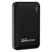 RealPower Powerbank PB-5000 SE schwarz 5.000mAh RealPower Powerbank PB-5000 SE schwarz 5.000mAh