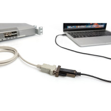 Adapter DIGITUS USB-C DSUB 9M 1m Kabel Länge FTDI Chipsatz Adapter DIGITUS USB-C DSUB 9M 1m Kabel Länge FTDI Chipsatz