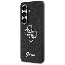 GUESS case for SAMSUNG S26 GUHCS26SHG4SGK (Fixed Glitter 4G Big Metal Logo) black GUESS case for SAMSUNG S26 GUHCS26SHG4SGK (Fixed Glitter 4G Big Metal Logo) black