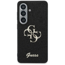 GUESS case for SAMSUNG S26 GUHCS26SHG4SGK (Fixed Glitter 4G Big Metal Logo) black GUESS case for SAMSUNG S26 GUHCS26SHG4SGK (Fixed Glitter 4G Big Metal Logo) black