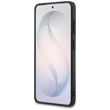 GUESS dėklas, skirtas SAMSUNG S26 GUHCS26SHG4SGK (fiksuotas blizgučiais 4G didelis metalinis logotipas), juodas GUESS dėklas, skirtas SAMSUNG S26 GUHCS26SHG4SGK (fiksuotas blizgučiais 4G didelis metalinis logotipas), juodas