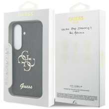 GUESS case for SAMSUNG S26 GUHCS26SHG4SGK (Fixed Glitter 4G Big Metal Logo) black GUESS case for SAMSUNG S26 GUHCS26SHG4SGK (Fixed Glitter 4G Big Metal Logo) black