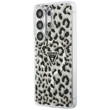 GUESS case for SAMSUNG S26 Ultra GUHMS26LHLEGTGLK (Magnetic IML Leopard Print Triangle) black GUESS case for SAMSUNG S26 Ultra GUHMS26LHLEGTGLK (Magnetic IML Leopard Print Triangle) black