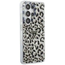 GUESS case for SAMSUNG S26 Ultra GUHMS26LHLEGTGLK (Magnetic IML Leopard Print Triangle) black GUESS case for SAMSUNG S26 Ultra GUHMS26LHLEGTGLK (Magnetic IML Leopard Print Triangle) black