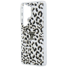 GUESS case for SAMSUNG S26 Ultra GUHMS26LHLEGTGLK (Magnetic IML Leopard Print Triangle) black GUESS case for SAMSUNG S26 Ultra GUHMS26LHLEGTGLK (Magnetic IML Leopard Print Triangle) black