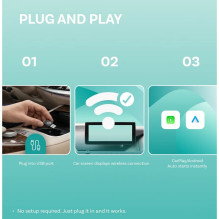 Wireless car adapter OTTOCAST CA530-T Mini Aura 2026 Wireless car adapter OTTOCAST CA530-T Mini Aura 2026