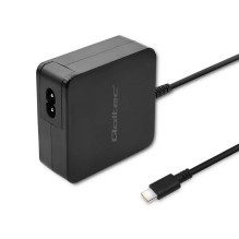 „Qoltec 51027“ įkroviklis, 65 W, 5–20,3 V, 2–3,25 A, USB C tipo, PD „Qoltec 51027“ įkroviklis, 65 W, 5–20,3 V, 2–3,25 A, USB C tipo, PD
