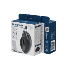 Gembird MUSW2-6B-02 Dual-mode wireless mouse (2.4G + BT), 2400 DPI, 6-button, black