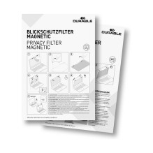 Durable 514657 - 39,6 cm (15.6 Zoll) - Notebook - Rahmenloser Blickschutzfilter - Matt - Privatsphär