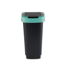Šiukšliadėžė Rotho Twist, juoda / tamsiai žalia, 10 l Šiukšliadėžė Rotho Twist, juoda / tamsiai žalia, 10 l