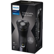 „Philips X3021/00“ vyriškas skustuvas, rotacinis skustuvas, kirpimo mašinėlė, juoda „Philips X3021/00“ vyriškas skustuvas, rotacinis skustuvas, kirpimo mašinėlė, juoda