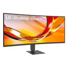 LCD Monitor, LG, 34 ", 3440 x 1440 pixels, Wide Quad HD, Native aspect ratio 21:9, Curved, 34U640B-B
