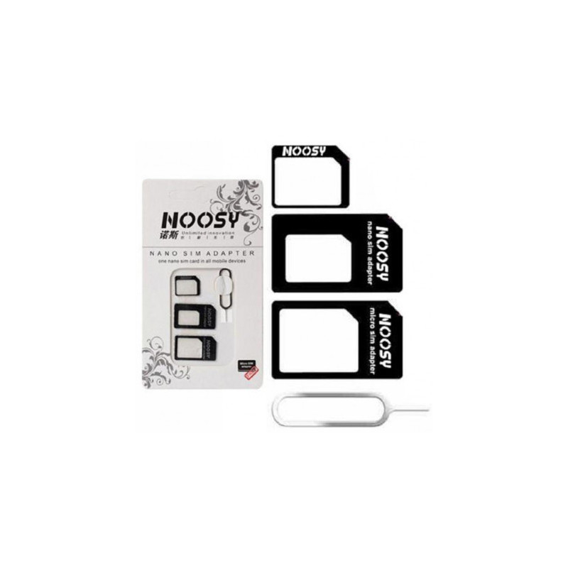 Noosy „SIM kortelės adapteris“, juodas
